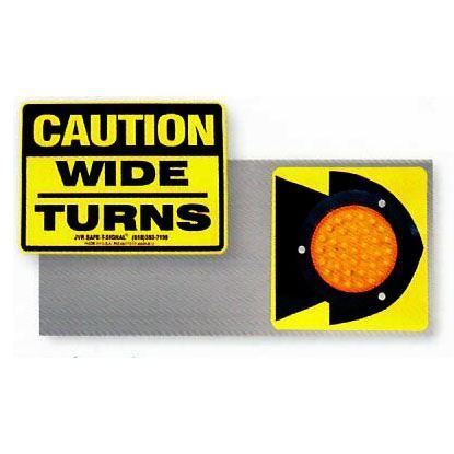 36-Diode, Galvanized, Right Turn, 4" Round LED