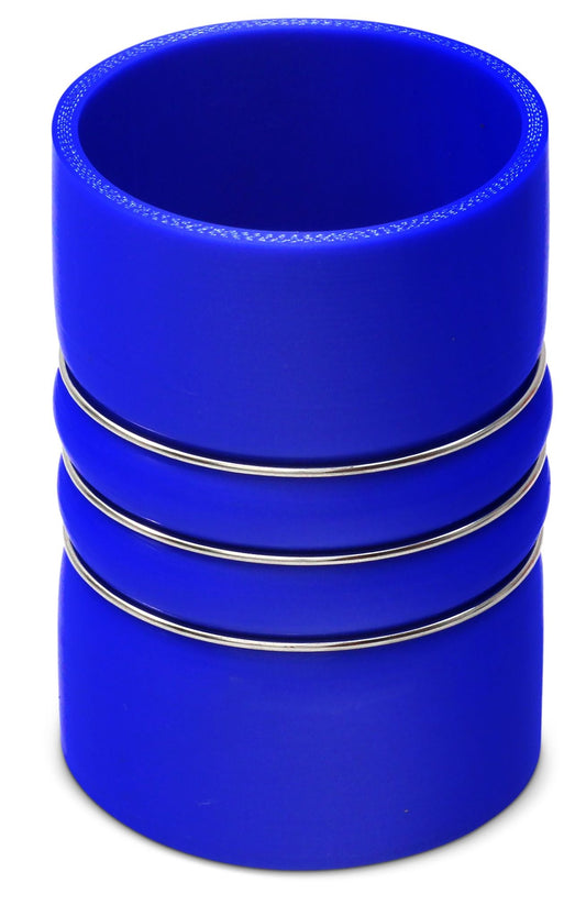 Air Hose Sleeve 4" x 6" Blue Silicon Cold Intake Chargeg