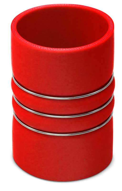 Air Hose Sleeve 4" x 6" Red Silicone Hot Intake Charge