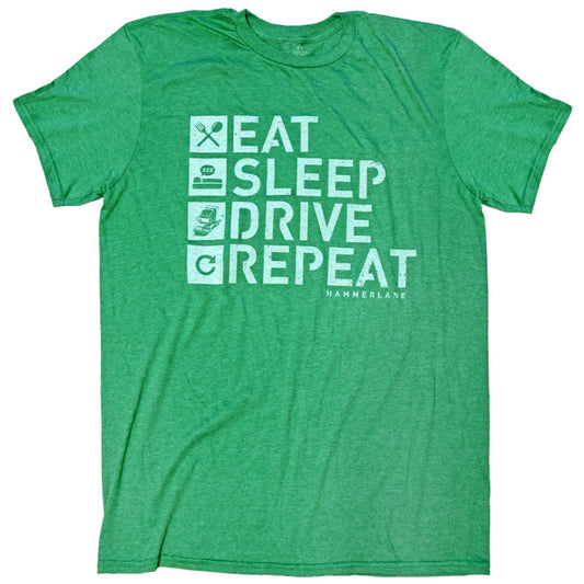Eat Sleep Drive Repeat Hammerlane T-Shirt